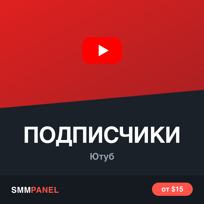 Подписчики на канал YouTube
